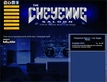 Tablet Screenshot of cheyennesaloonlv.com